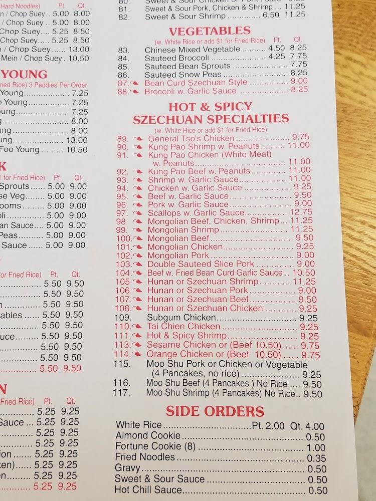 China One Menu image 4